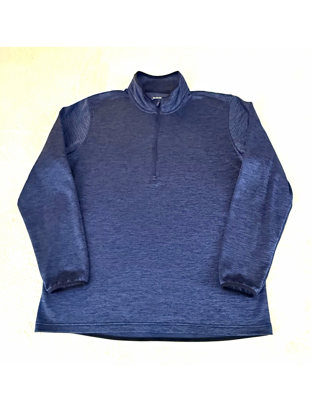 Under Armour ColdGear Men’s 2XL Navy Blue 1/4 Zip Fleece Pullover Sweatshirt